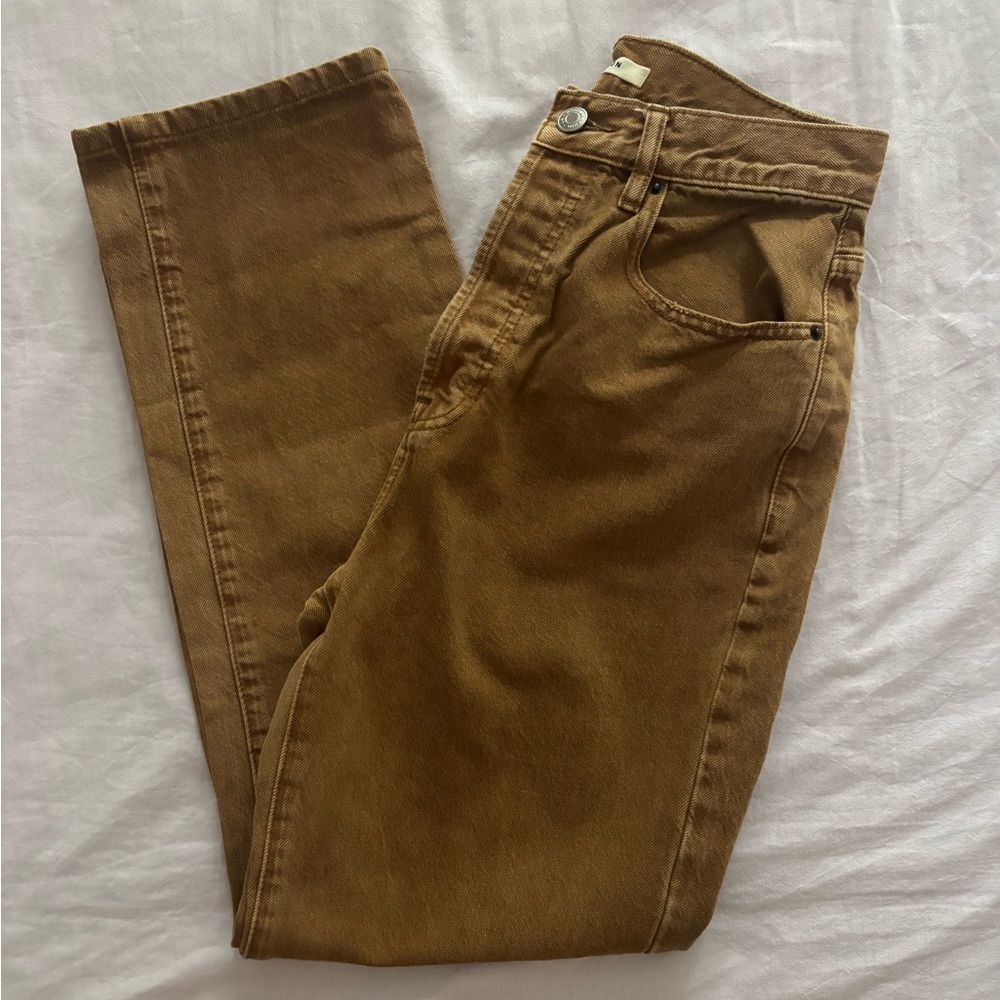 Pacsun Light Brown Dad Jean